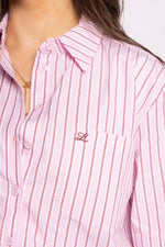 8036L - The Shirt - Pink Stripe