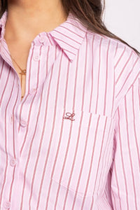 8036L - The Shirt - Pink Stripe