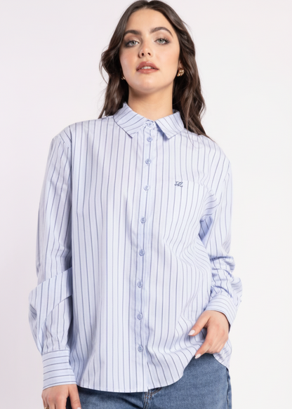 8036L - The Shirt - Blue Stripe