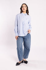 9036 - Barrel Jean - Indigo Blue