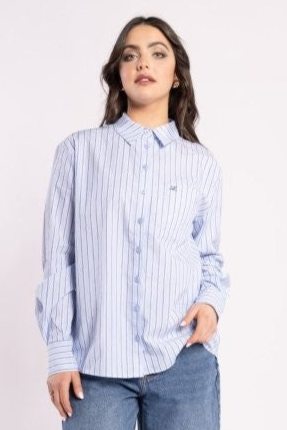 8036L - The Shirt - Blue Stripe
