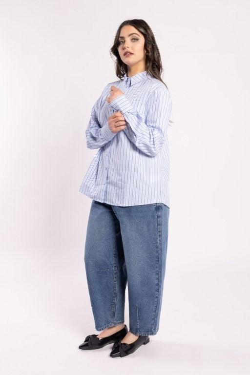 8036L - The Shirt - Blue Stripe