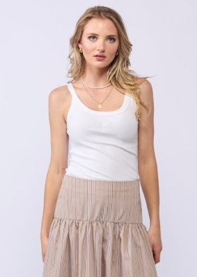 1129 - LOGO - Ruby Rib - White