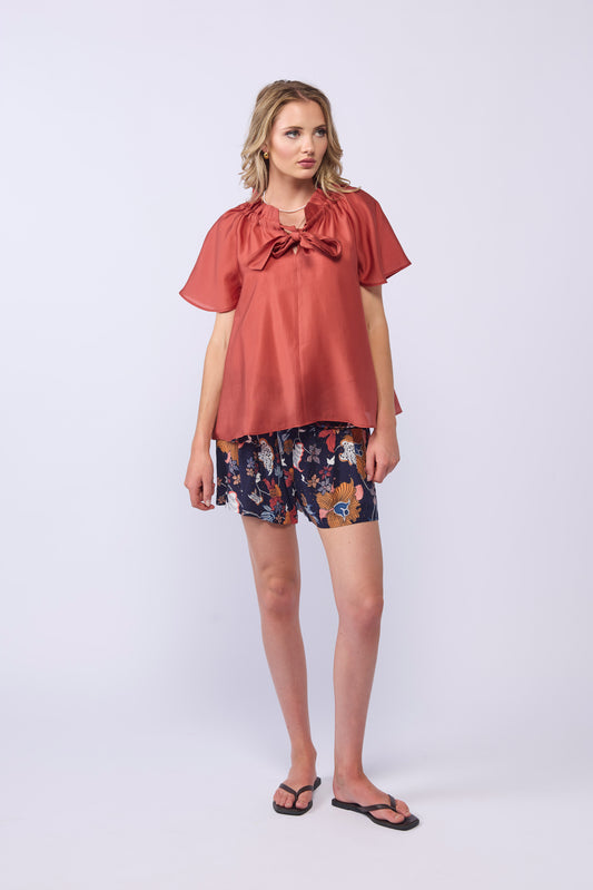 ESME BLOUSE - SANGRIA