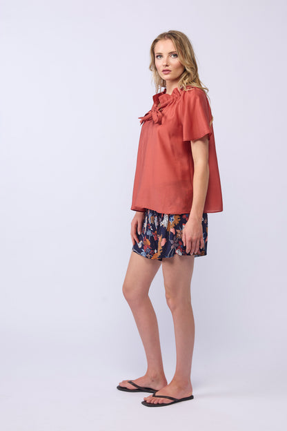 ESME BLOUSE - SANGRIA