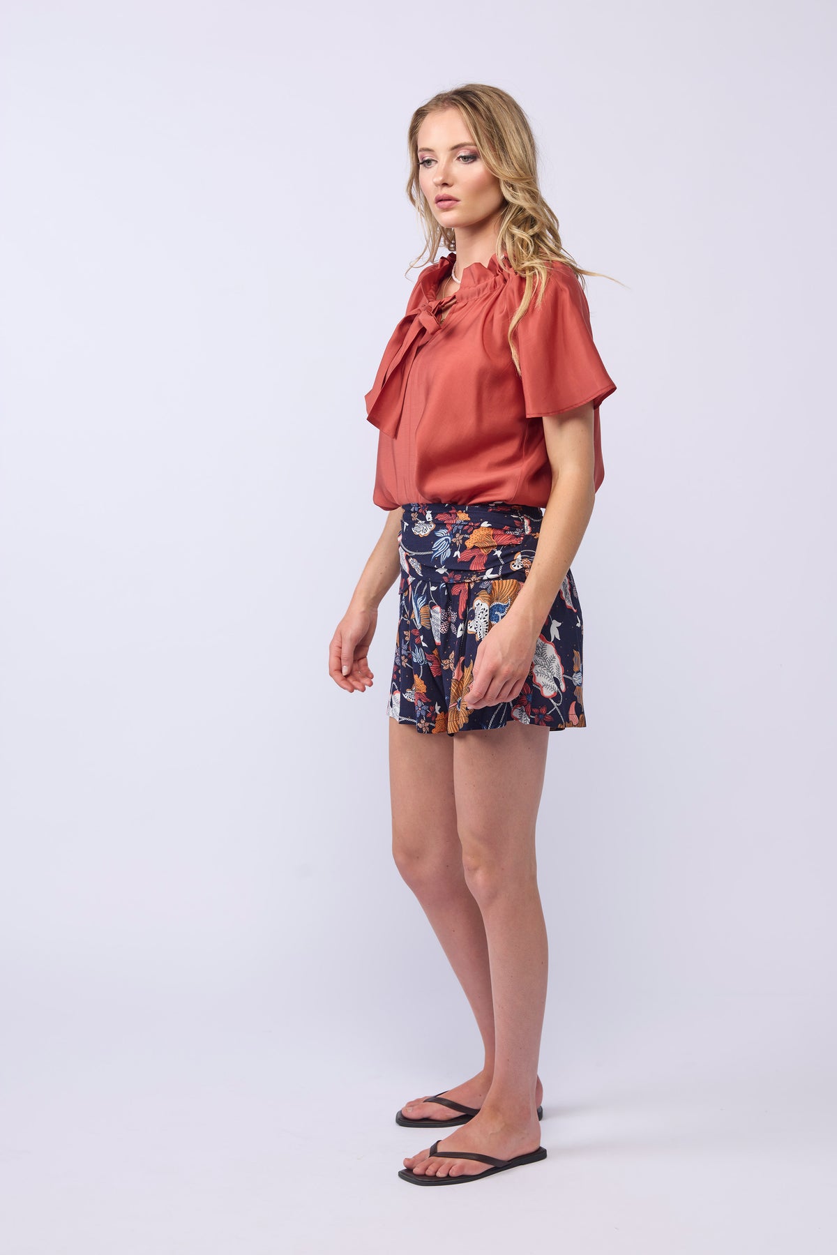 ESME BLOUSE - SANGRIA