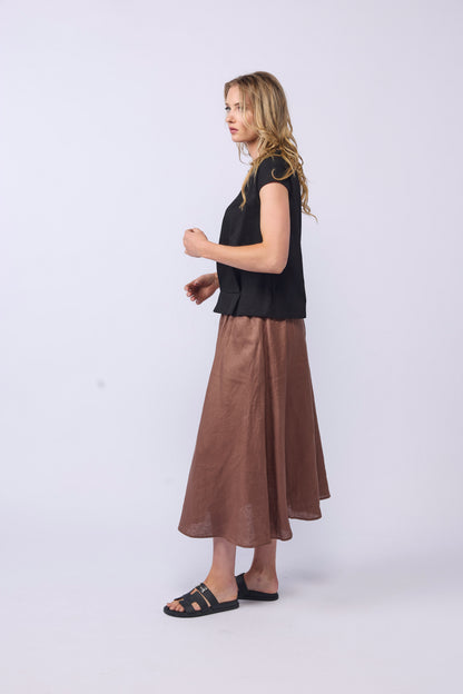 GO-TO-SKIRT - MOCHA