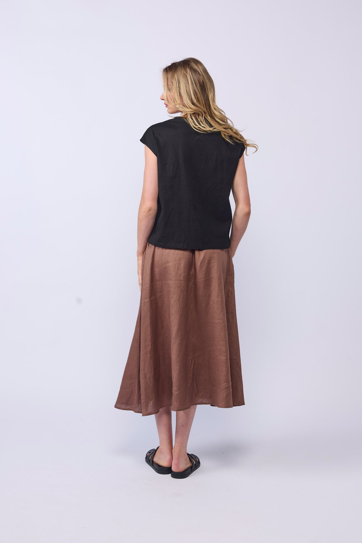 GO-TO-SKIRT - MOCHA