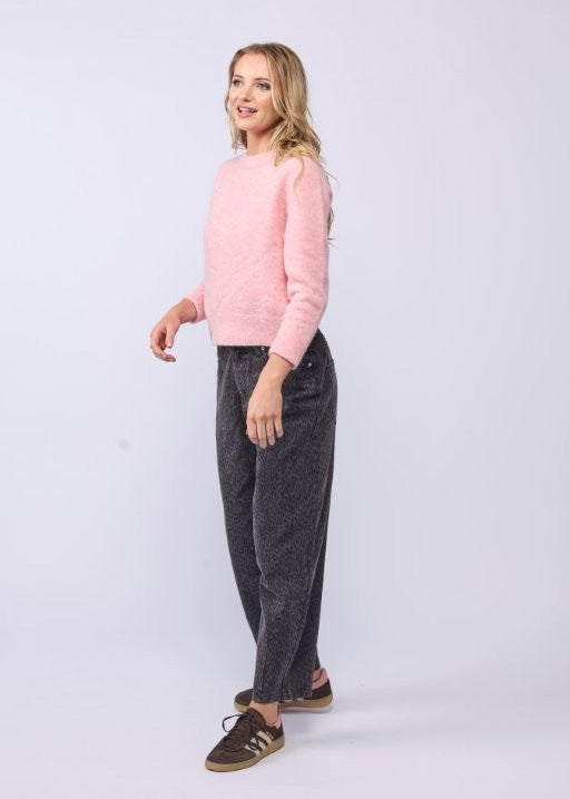 3067L - Adept Jumper - Pink Marle