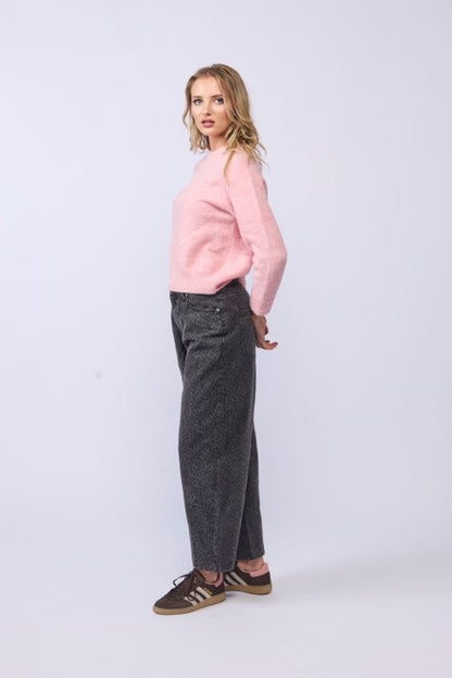 3067L - Adept Jumper - Pink Marle
