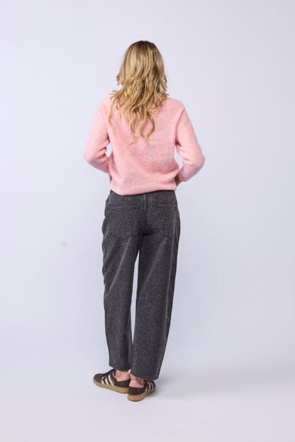 3067L - Adept Jumper - Pink Marle