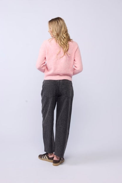 3067L - Adept Jumper - Pink Marle