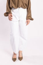 9036 - Barrel Jean - Off White