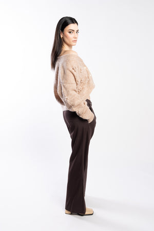 LOUGHLIN - 3076L - Thea Cardi - Peanut