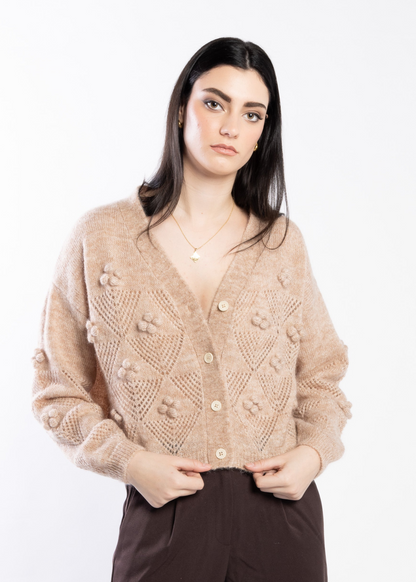 LOUGHLIN - 3076L - Thea Cardi - Peanut