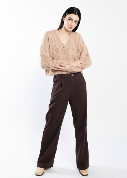 LOUGHLIN - 4053L - Bow Pant - Carob