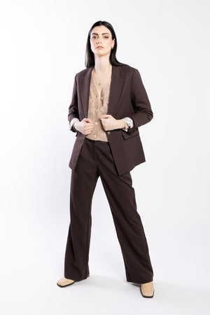 LOUGHLIN - 4053L - Bow Pant - Carob