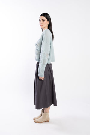 LOUGHLIN - 3076L - Thea Cardi - Duck Egg