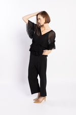 LOUGHLIN - 1230L - Brooke Blouse - Black