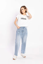 1131 - Drma Zoe Tee - White/Black