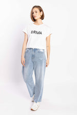 1131 - Drma Zoe Tee - White/Black