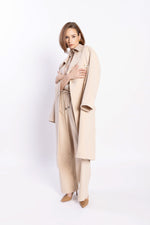 5049L - Ridge Trench Coat - Taupe