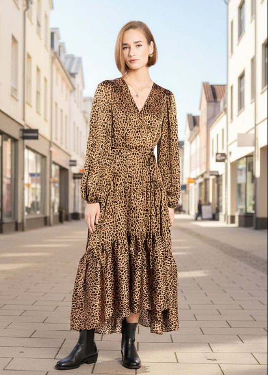 2149 - Macey Dress - Cheetah Print