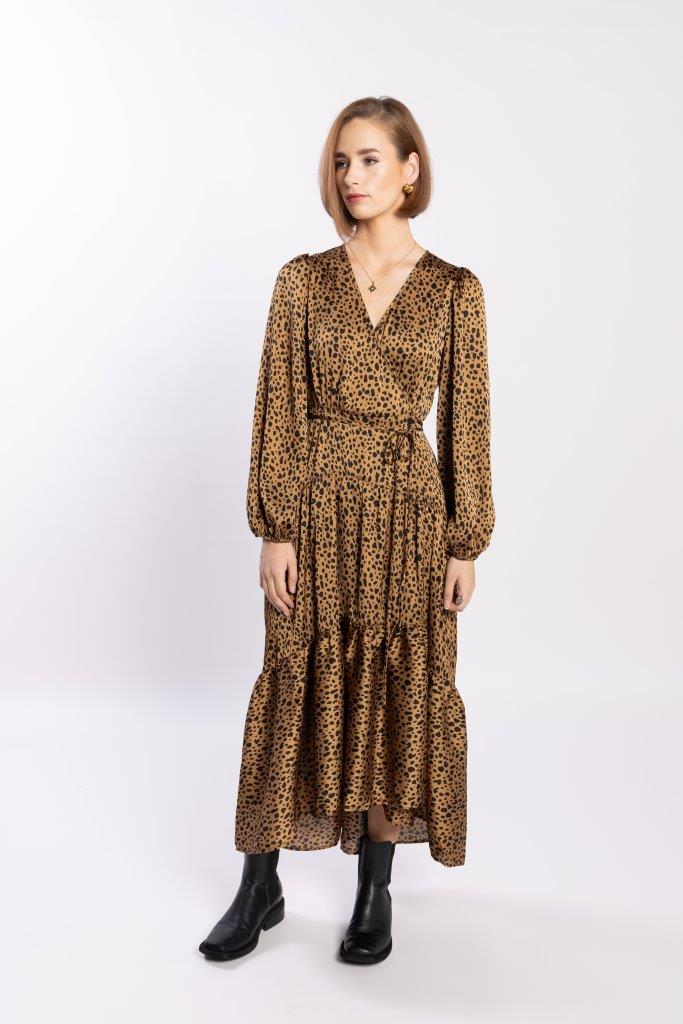 2149 - Macey Dress - Cheetah Print