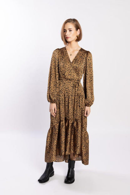 2149 - Macey Dress - Cheetah Print
