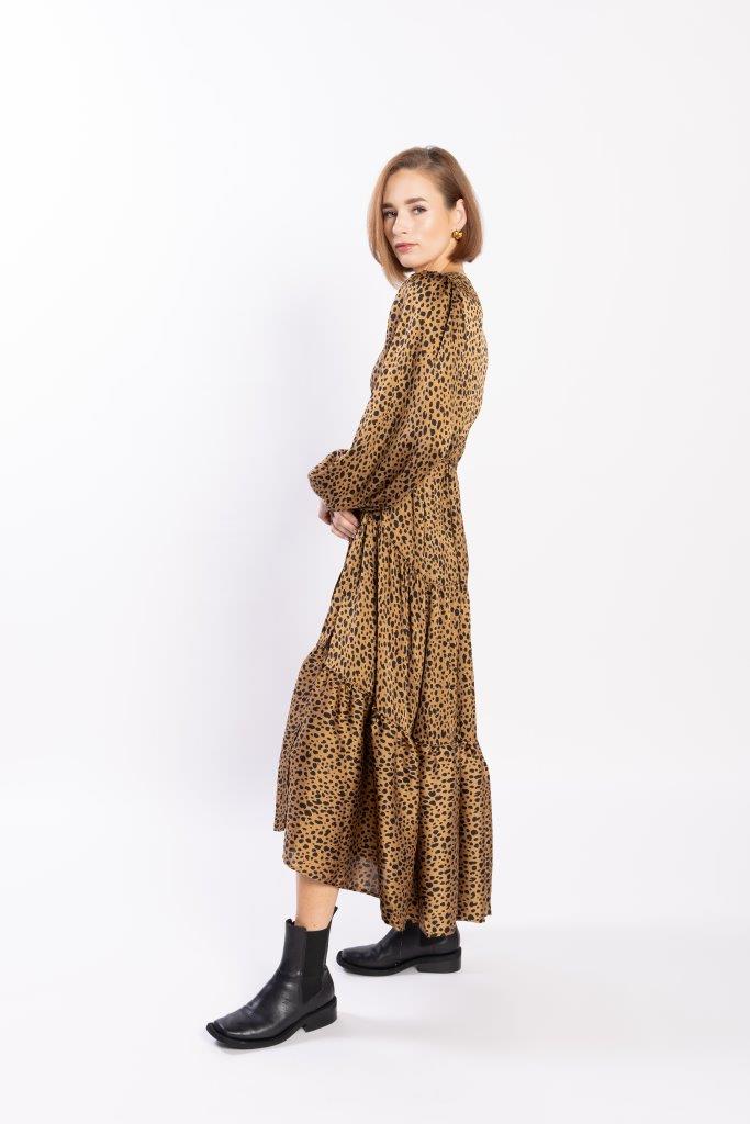 2149 - Macey Dress - Cheetah Print