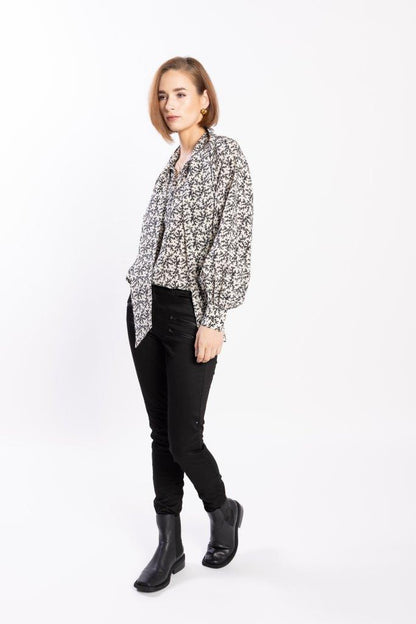 1102 - Hay Blouse - Botanic