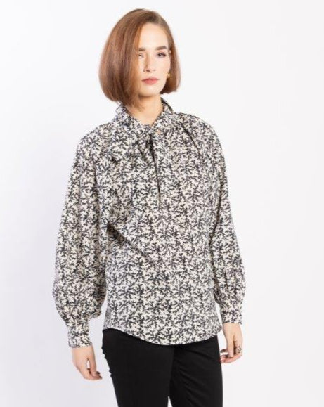 1102 - Hay Blouse - Botanic