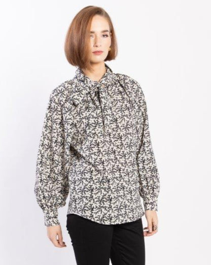 1102 - Hay Blouse - Botanic