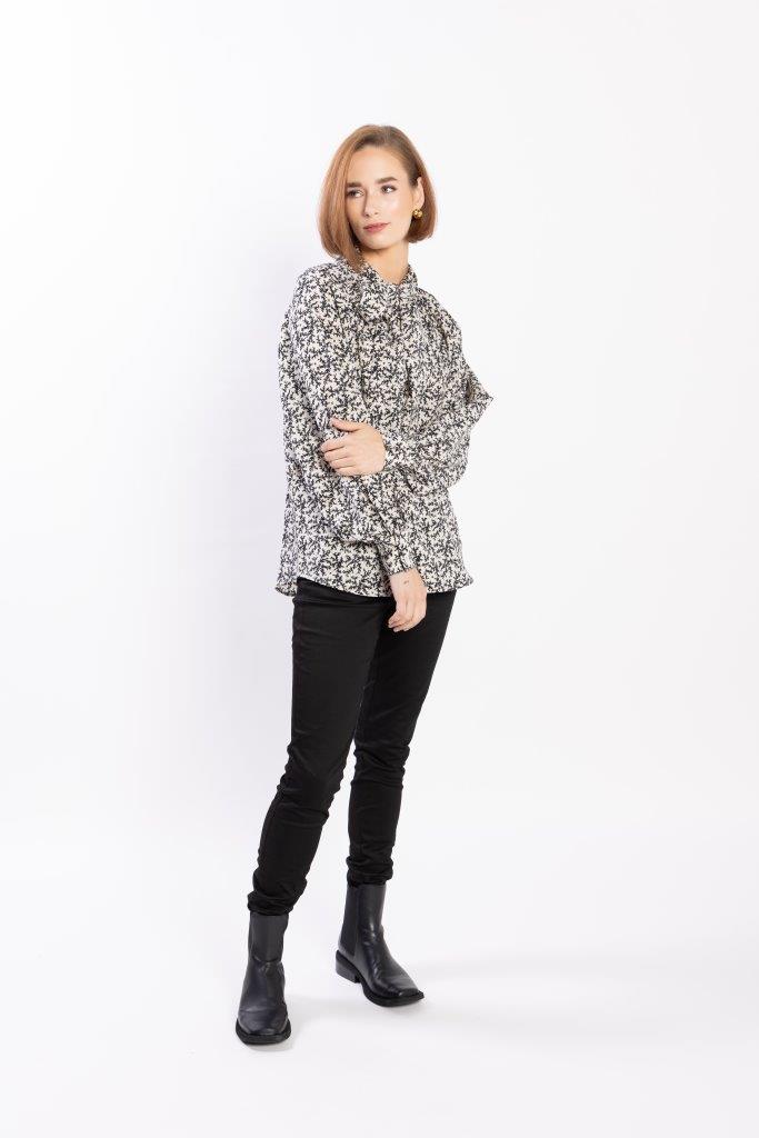 1102 - Hay Blouse - Botanic