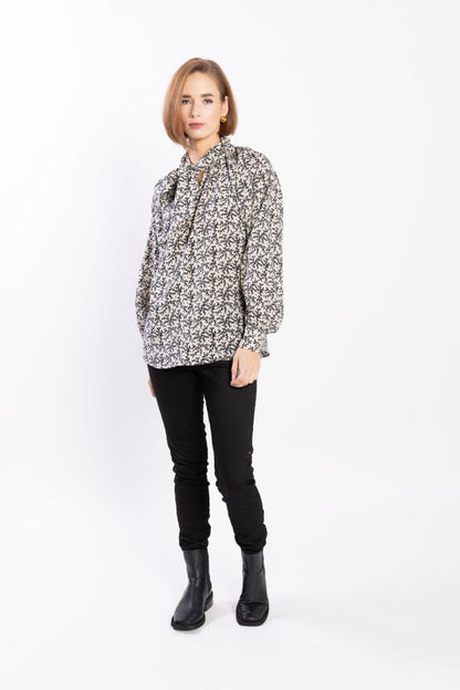 1102 - Hay Blouse - Botanic