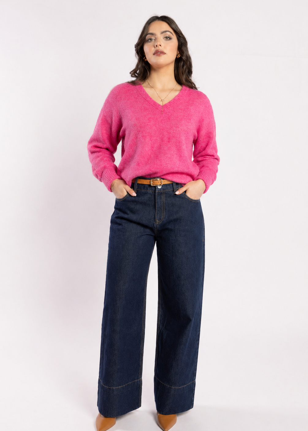 3047 - Rosalind Jumper - Carnation