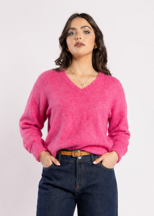 3047 - Rosalind Jumper - Carnation