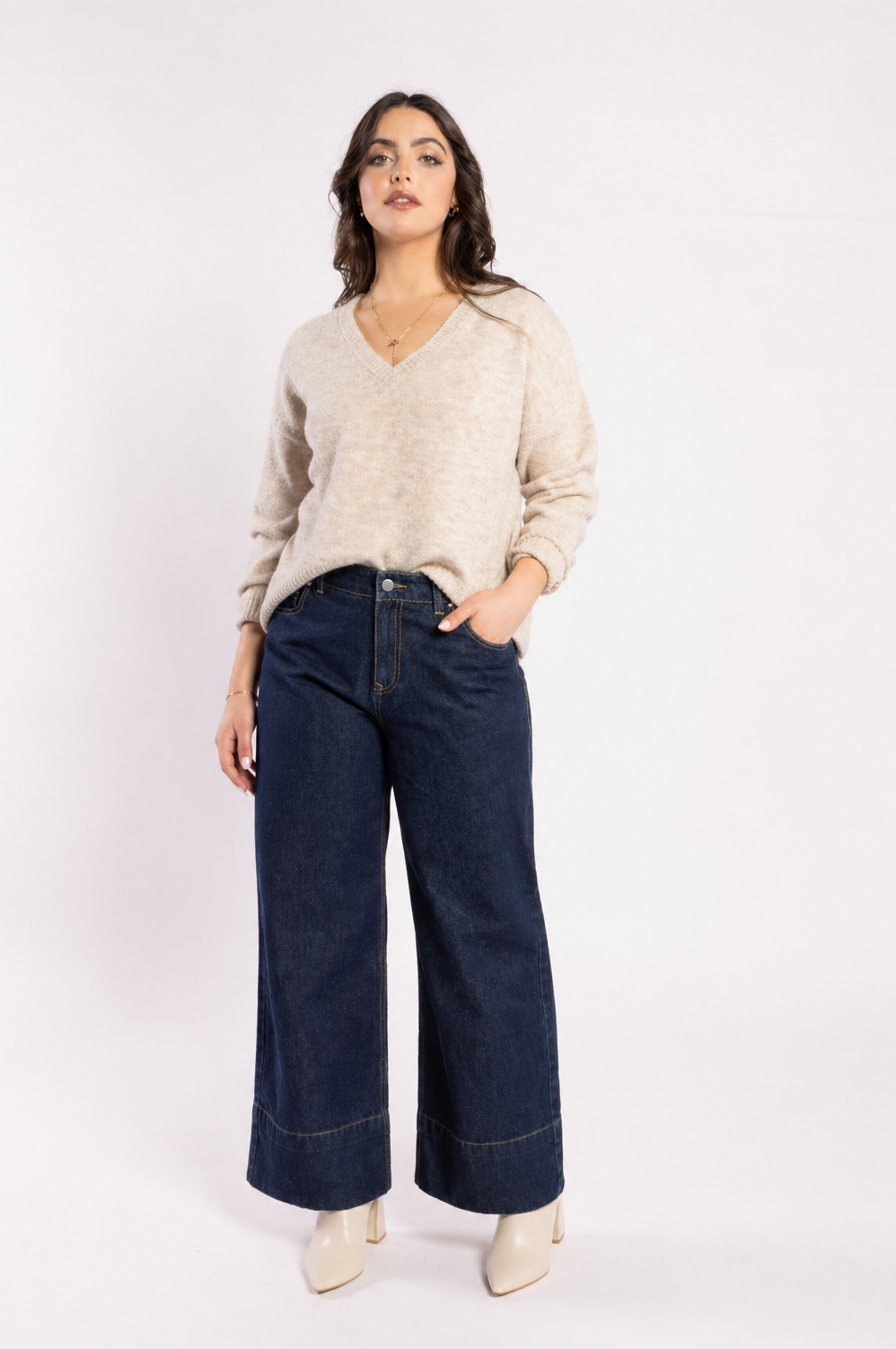 3047 - Rosalind Jumper - Chai