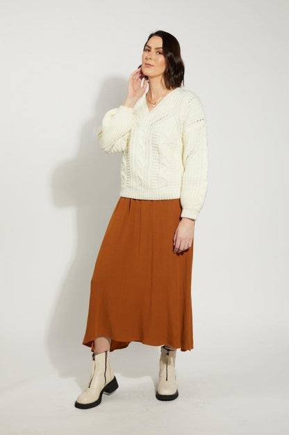 3068 - Overs Jumper - Cream