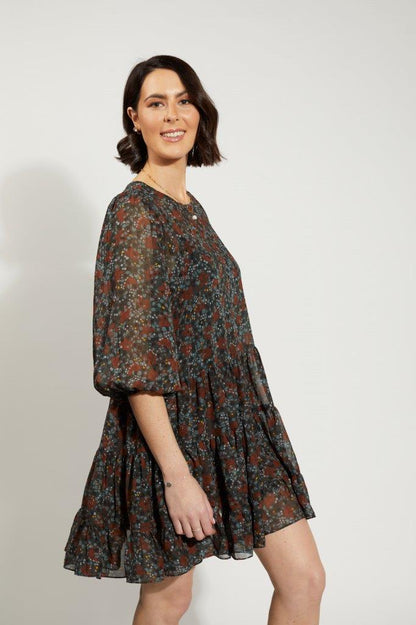 2048 - Sapphire Dress - Lyon Print
