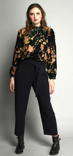 1085 - Heidi Blouse - Green Envy