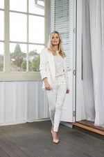 4030 - Roxette Pant - White