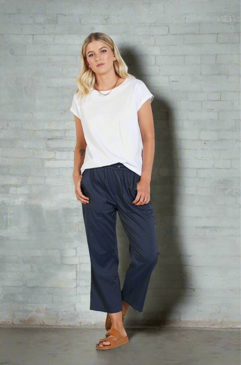 4019 - Lucy Pant - Navy