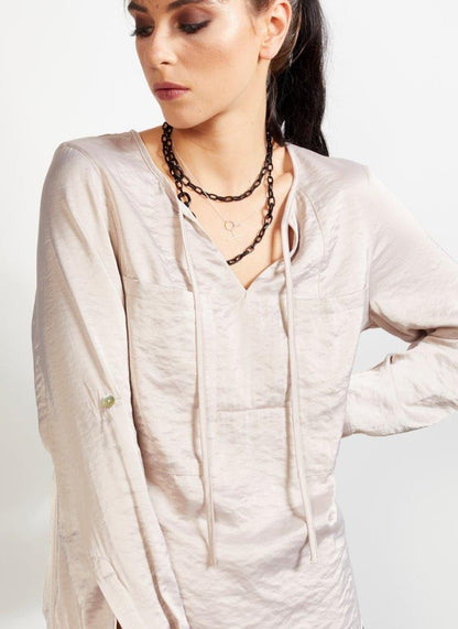 1155 - Morgan Blouse - Fawn
