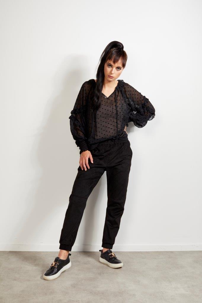 1162 - Dotted Blouse - **LAST ONE SIZE: 10**