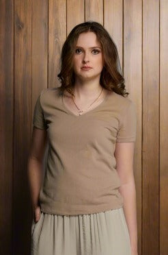 1181 - Linny Tee - Chai SIZE 10 LEFT