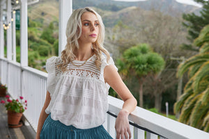 1197 - Secret Top - White