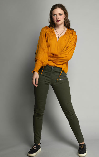 1214 - Newport Blouse - Gold