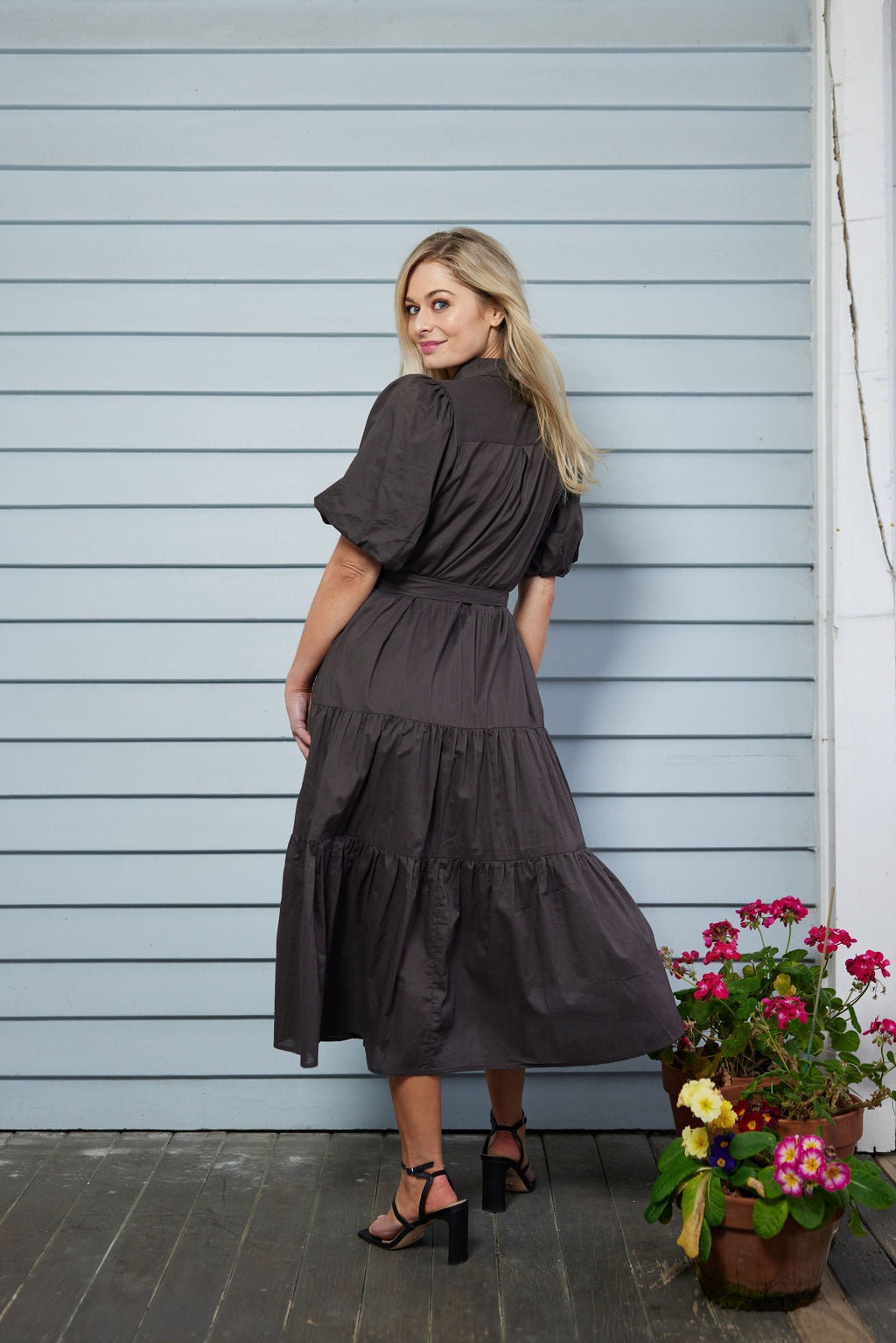 2051 - Gracie Dress - Coffee