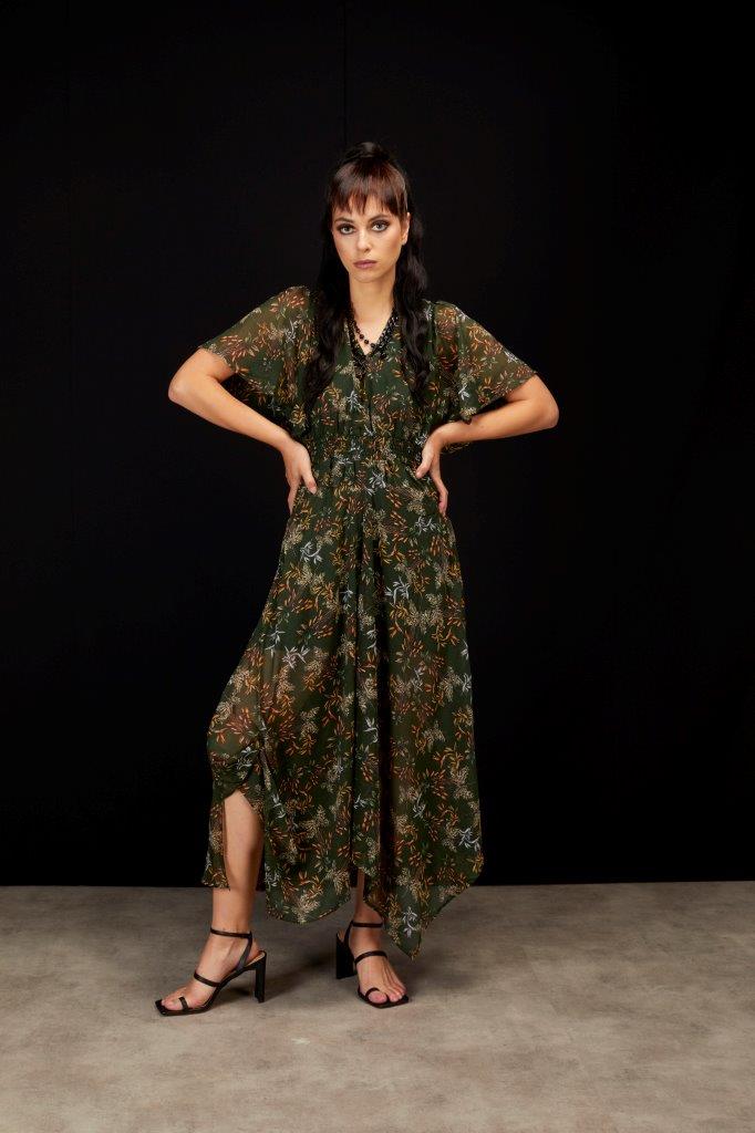 2074 - Margot Dress - Jungle